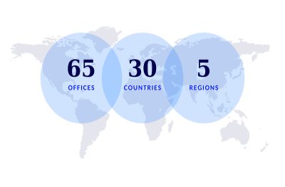 Edelman Smithfield global footprint